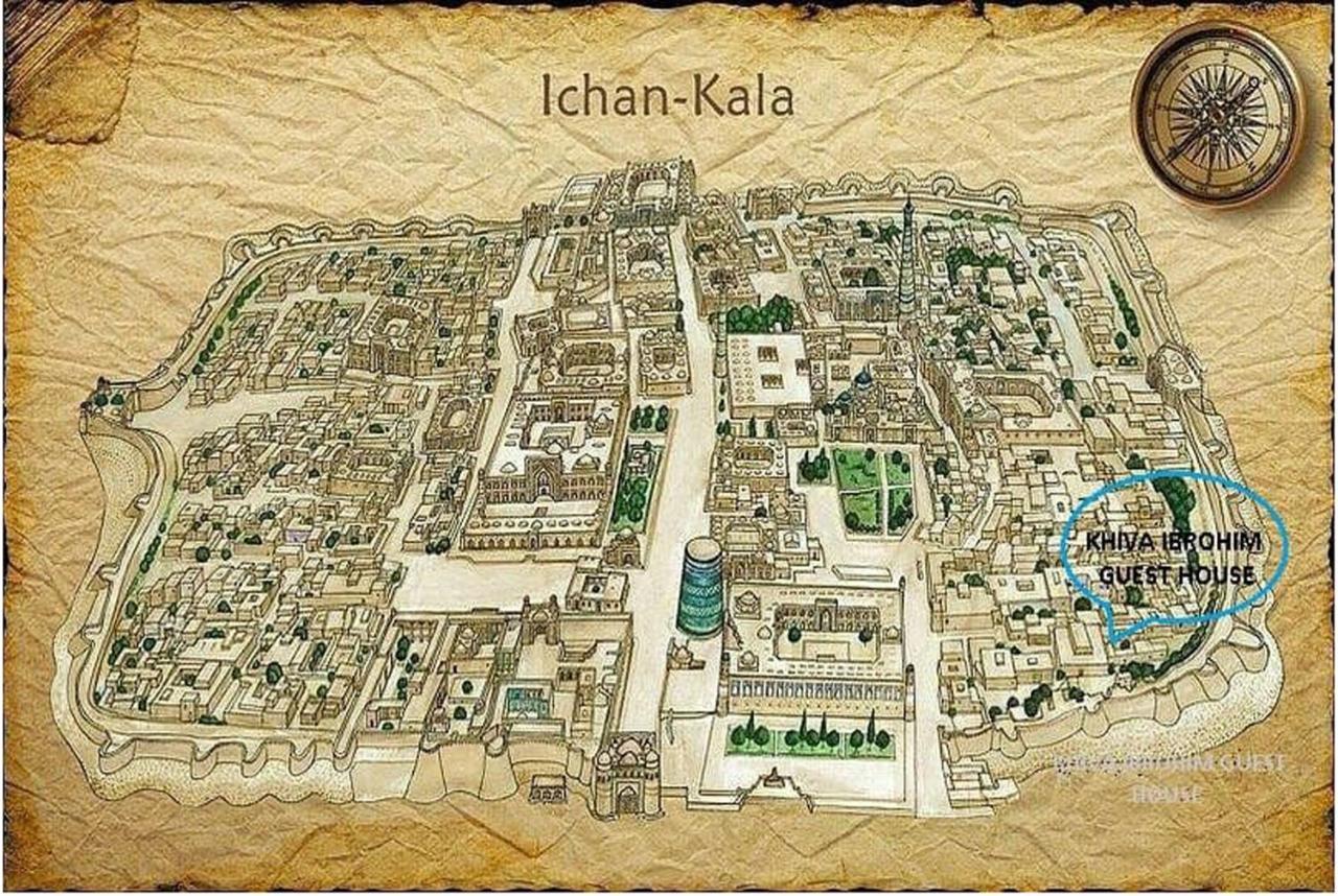Khiva Ibrohim Guest House Eksteriør bilde